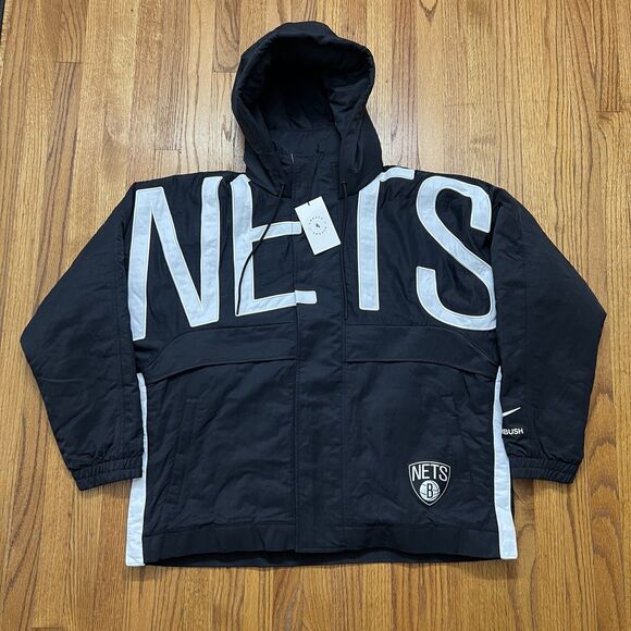 Nike Ambush NBA Collection Brooklyn Nets Jacket DB8576-010 Women’s Size Small - Picture 1 of 7